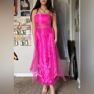 2 Set Formal Pink Outfit